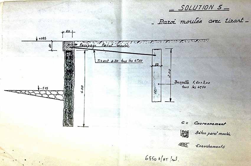 pose des palplanches
