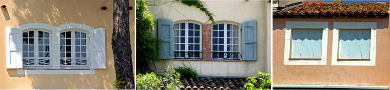 Fenetres de Port Grimaud