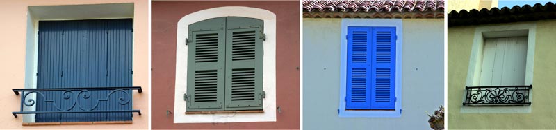 Fenetres de Port Grimaud