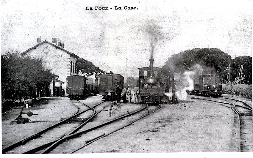 La gare de La Foux
