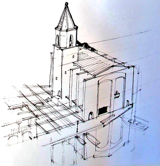 L'église de Port Grimaud