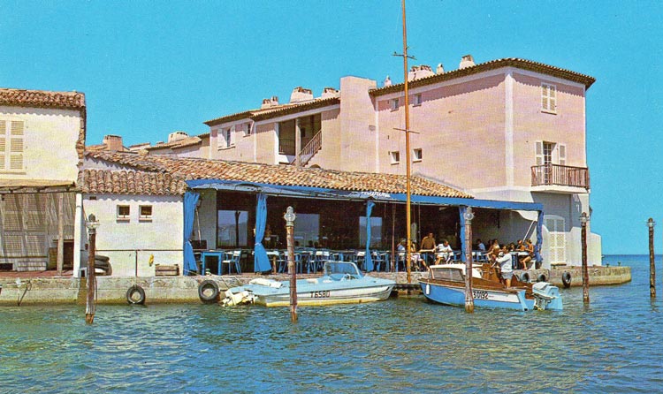 Le restaurant La MARINE  PORT GRIMAUD