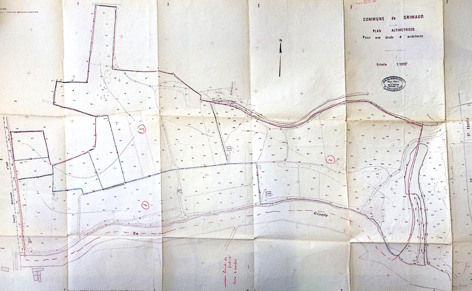 Plan altimtrique de Port Grimaud 2