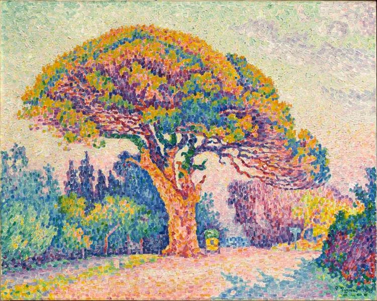 Pin Bertaud peint par Paul Signac