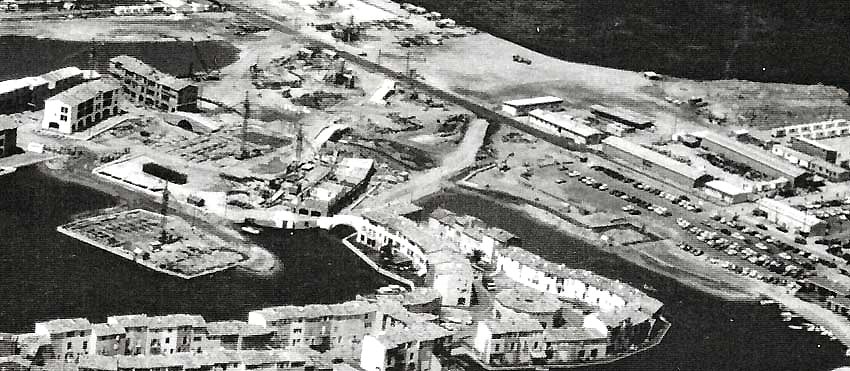 place des Artisans en construction