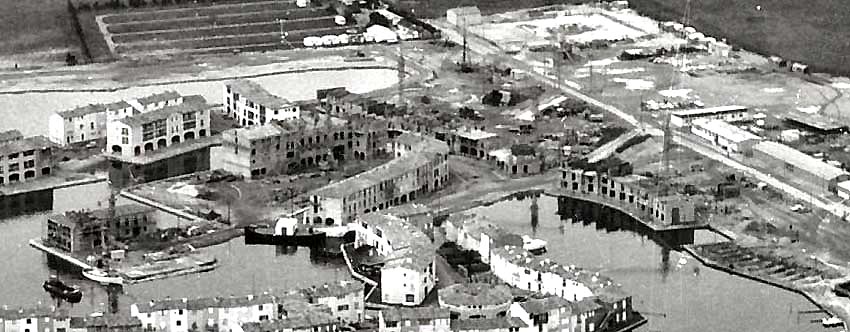 Le chantier de PORT GRIMAUD