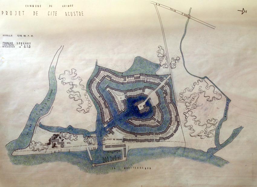 projet 1962  de PORT GRIMAUD