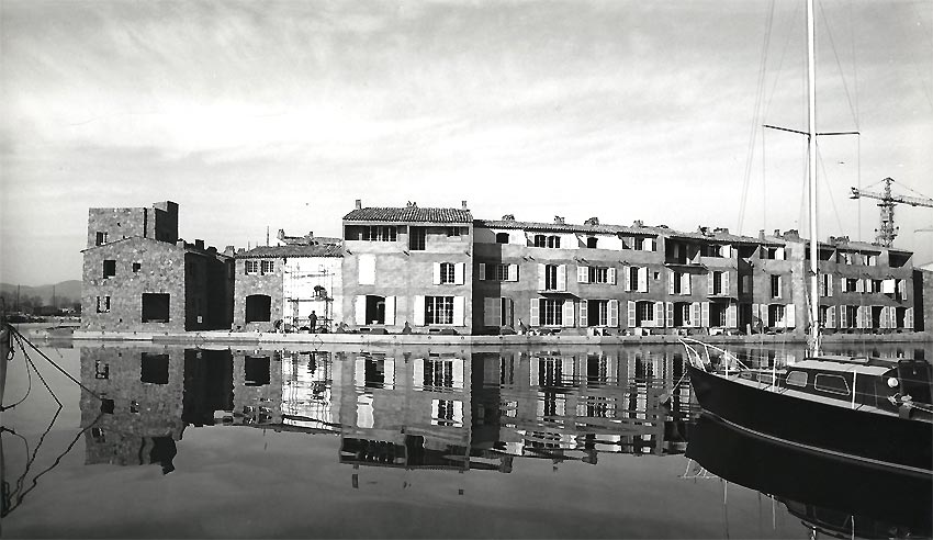 rue de la Tour en construction